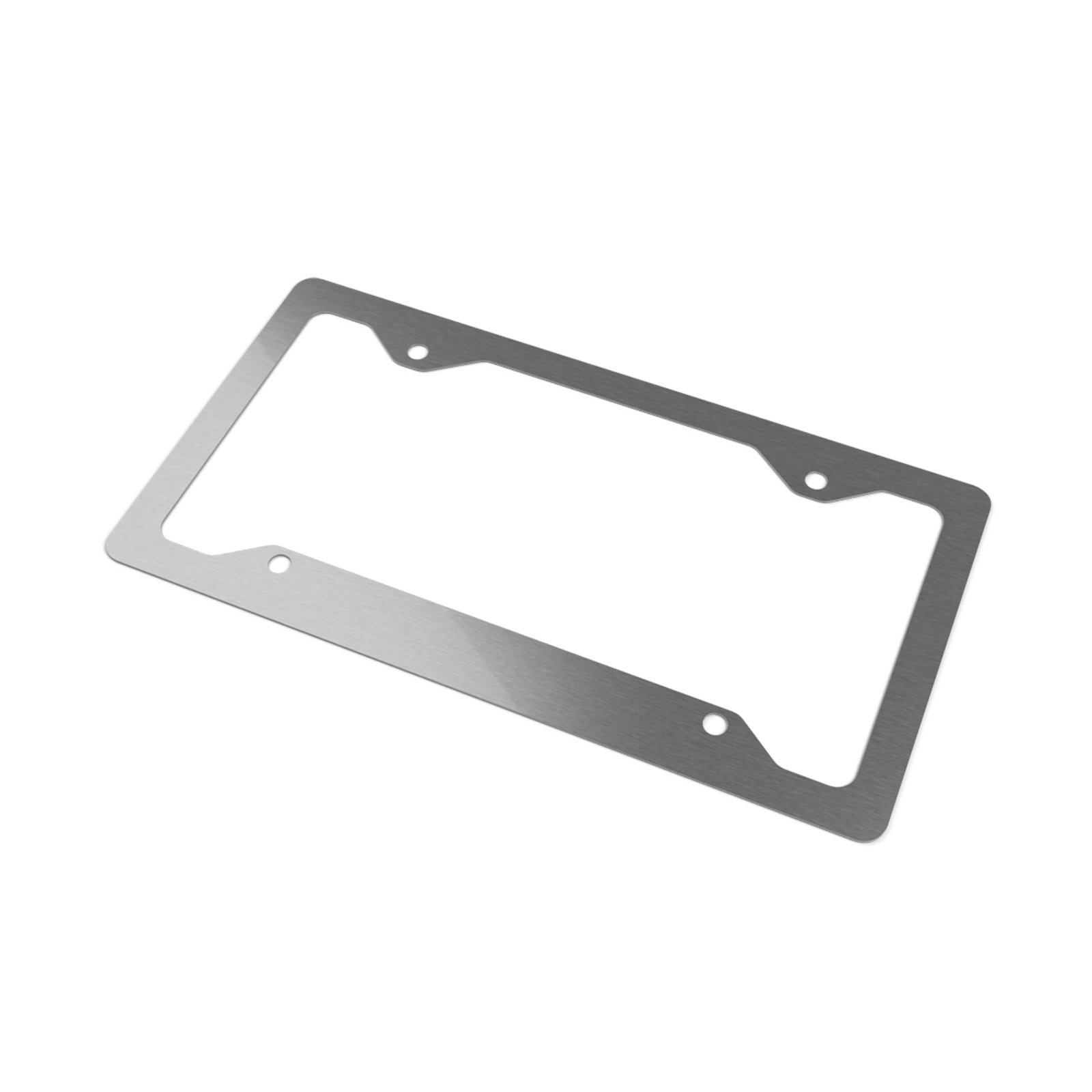 Checkered Metal License Plate Frame - Image 2