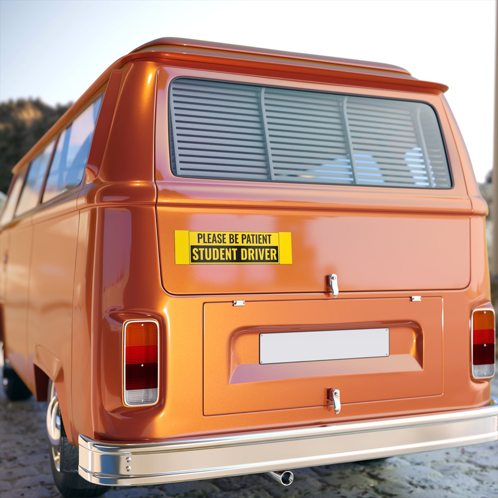 Student Driver Bumper Sticker - Image 2