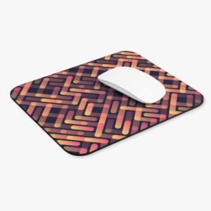 Retro Geometric Mouse Pad
