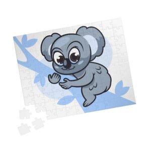 Adorable Cartoon Animal Puzzle (110–252 pcs)