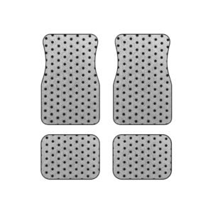 Polka Dot Car Floor Mats (Set of 4)