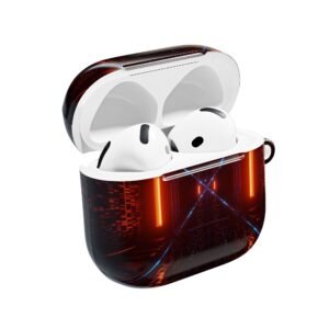 AirPod Case | Futuristic Neon Tunnel Protective Cover