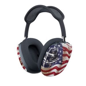 AirPods Max Shell Case | Distressed American Flag Ear Cup Covers