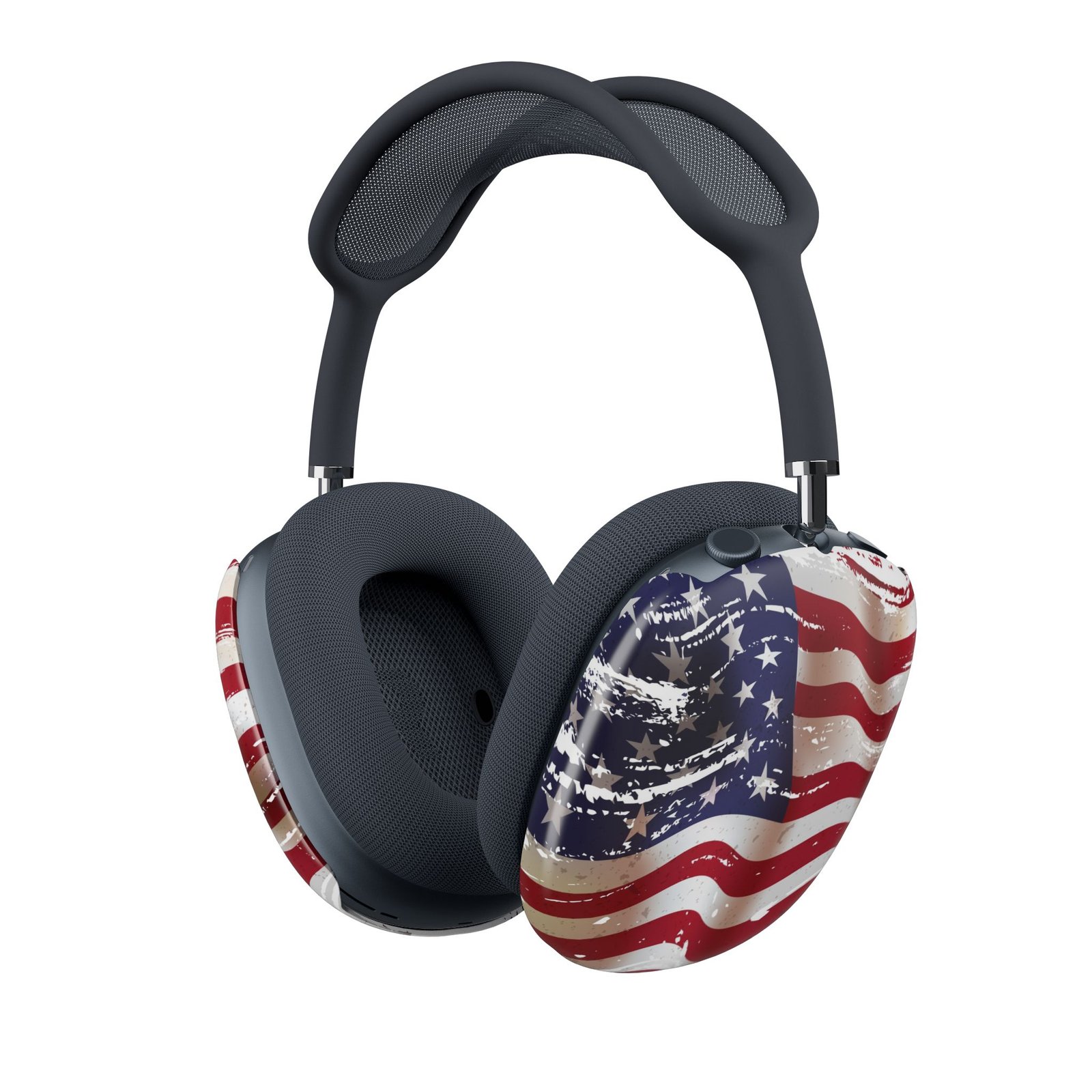 AirPods Max Shell Case | Distressed American Flag Ear Cup Covers